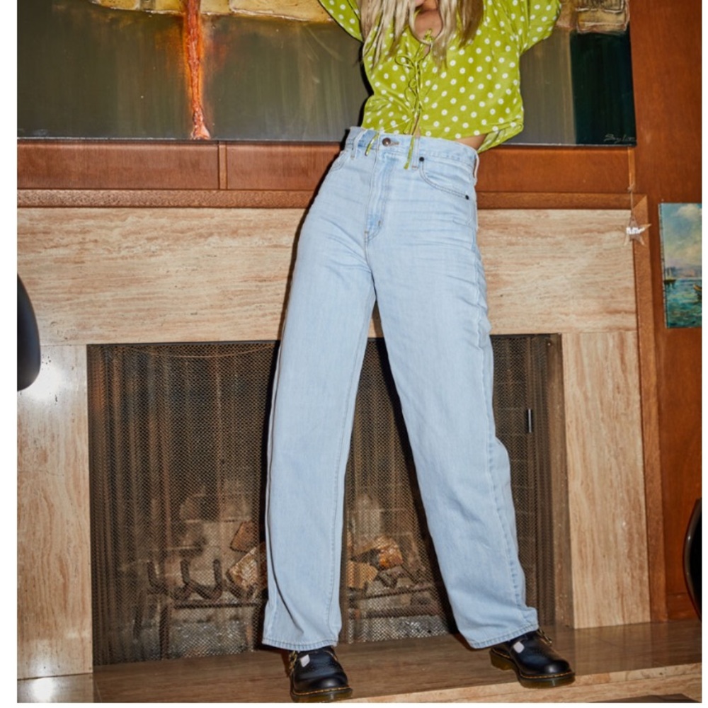 Levi's Light Blue High Rise Jeans